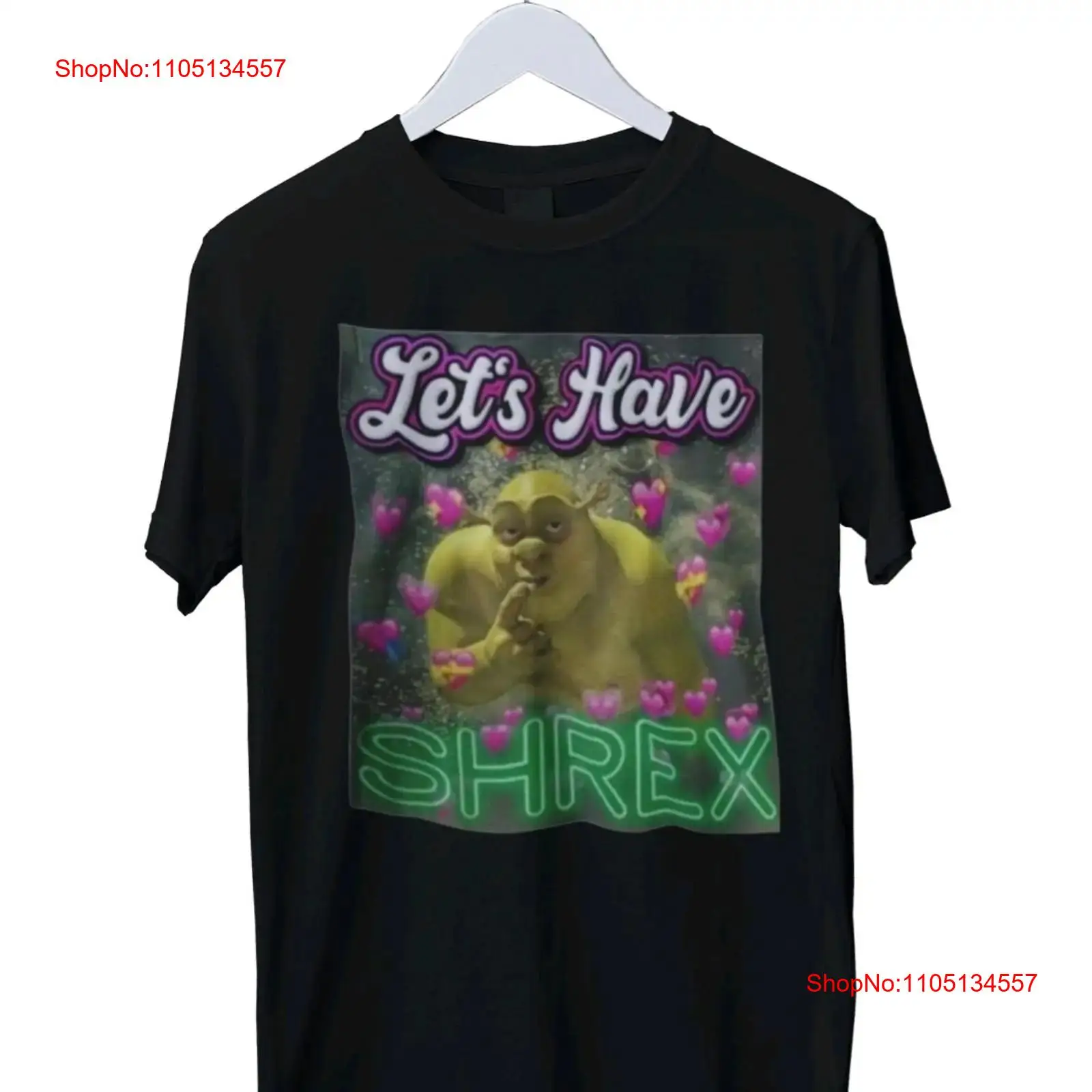 Men'S Fashion Everyday - Lets Have Shrex Meme camiseta divertida