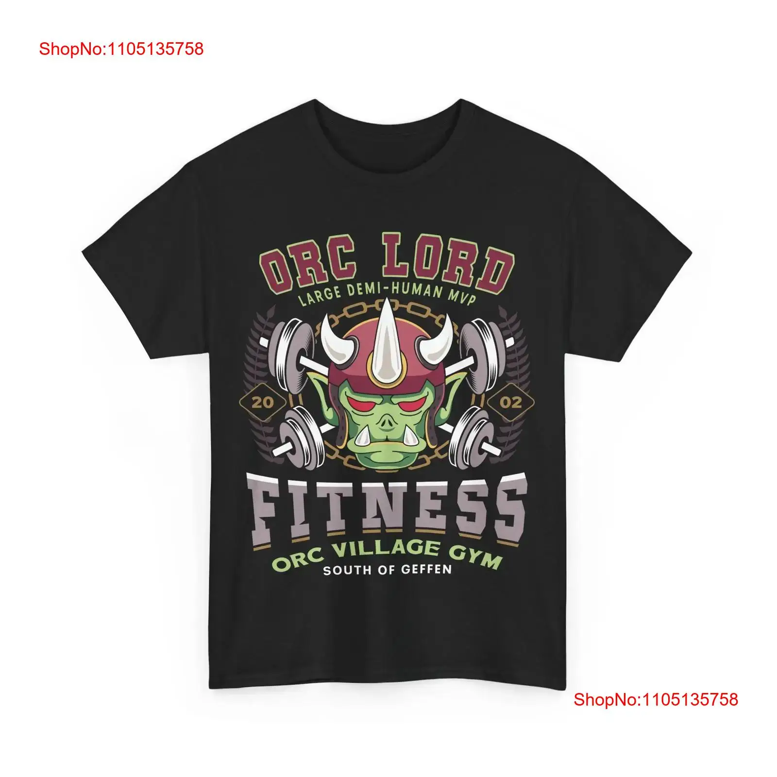 Men'S Fashion Online - Geffen Orc Village Fitness camiseta Ragnarok