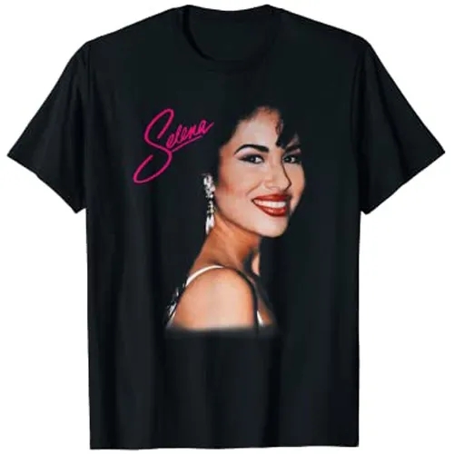 Mens Fashion In The 80S - Camiseta Vintage de Selenas Quintanilla para