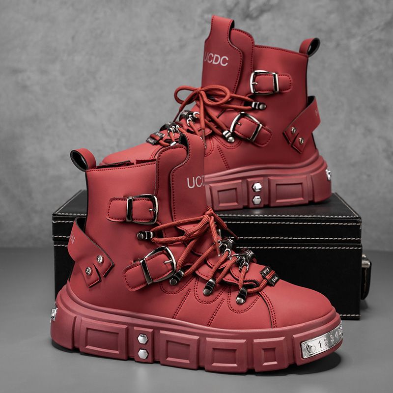 Men'S Fashion Model - Botas de marca originales para Hombre,