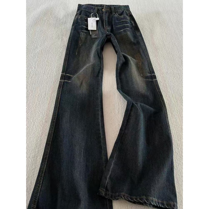 Men Fashion Jeans - Jeans Clásicos Retro de Mezclilla para