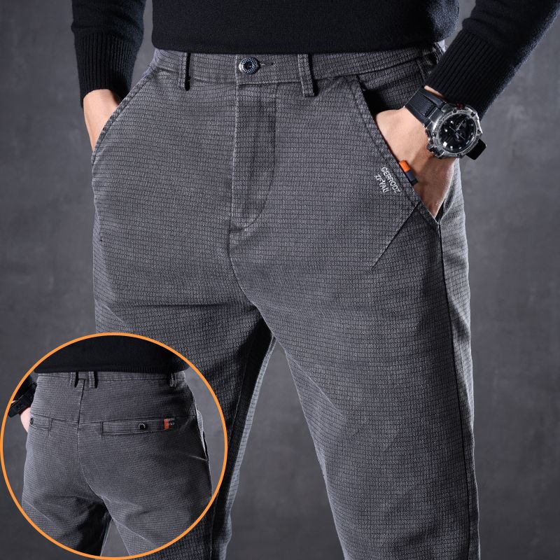 Men'S Fashion Linen Pants - Pantalones vaqueros finos de lujo para