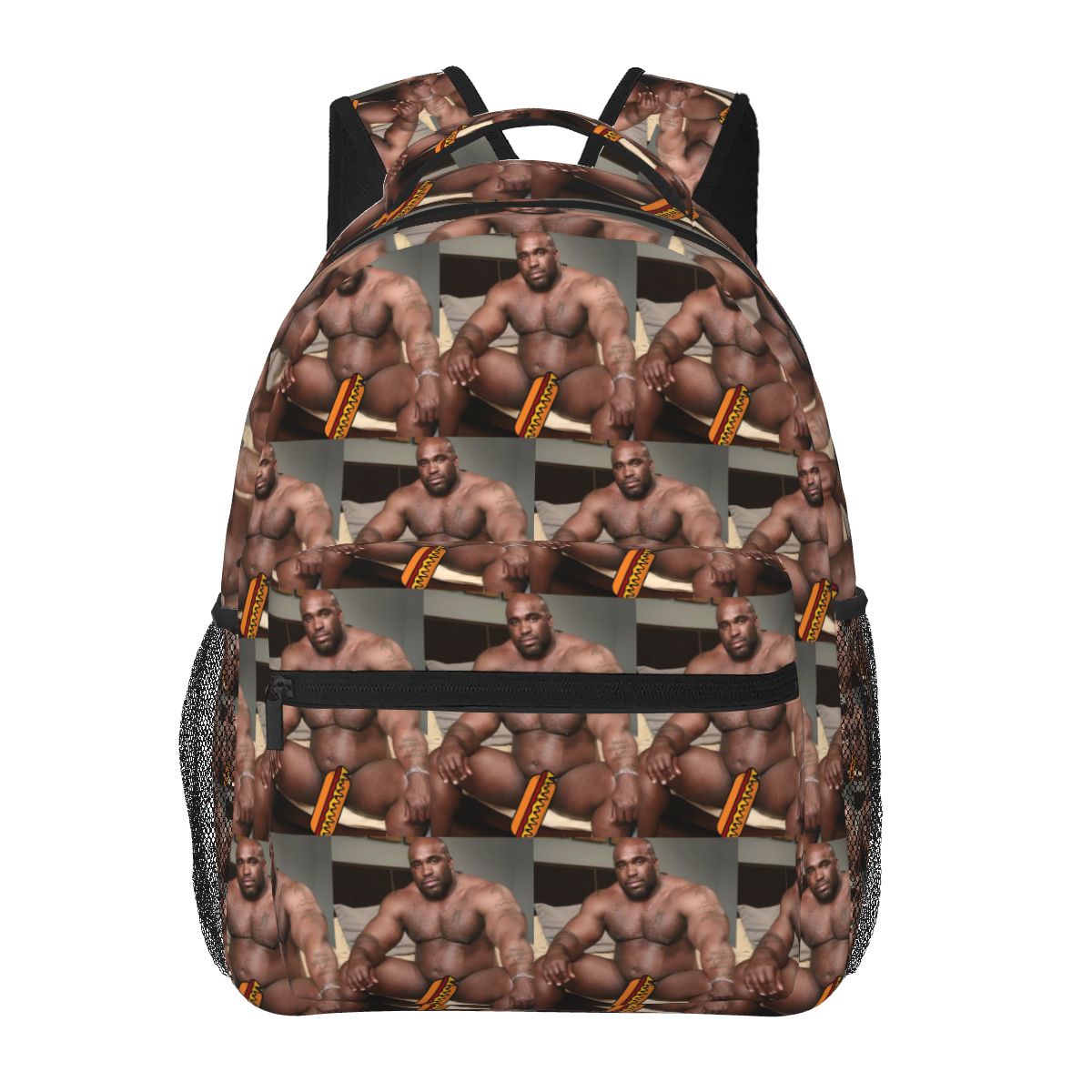 Men'S Fashion For Big Guys - Mochila escolar Big Dick Black Guy