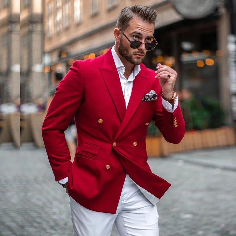 Slim Fit Blazer Men - Traje de Hombre a la Moda,