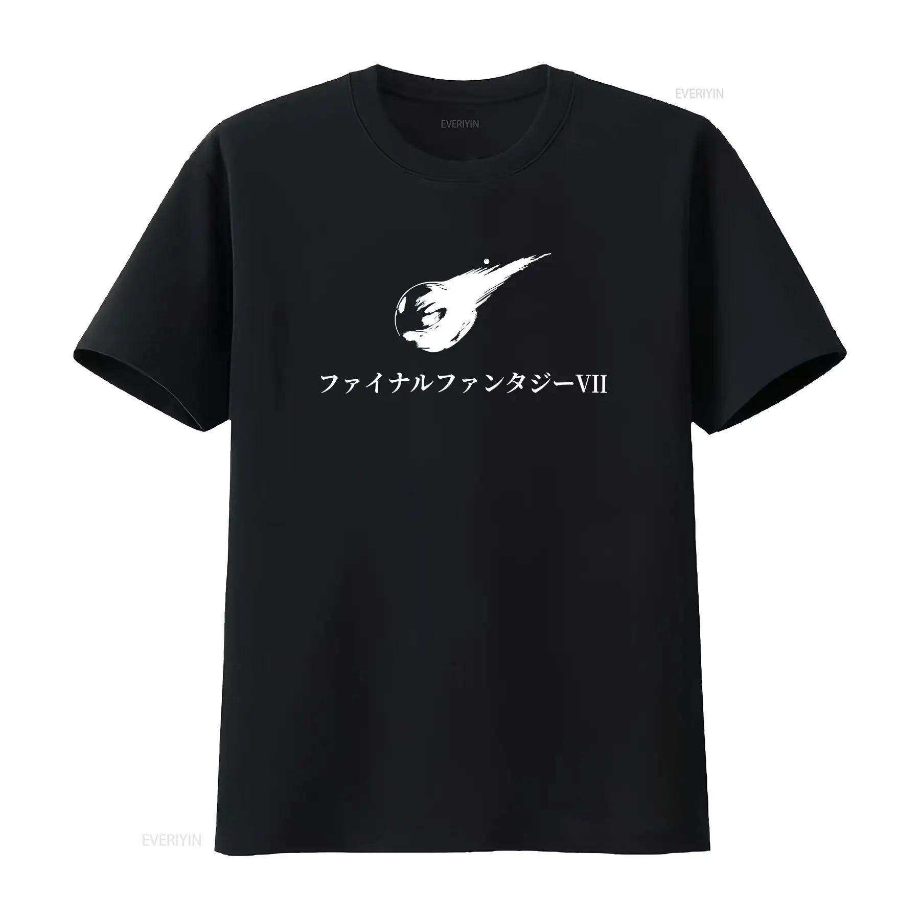 Men'S Fashion Everyday - Camiseta FF7 JP con título, ropa