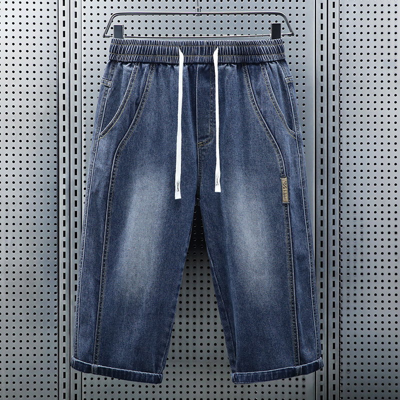 Men'S Fashion Jeans - Pantalones Cortos de Mezclilla para Hombre,