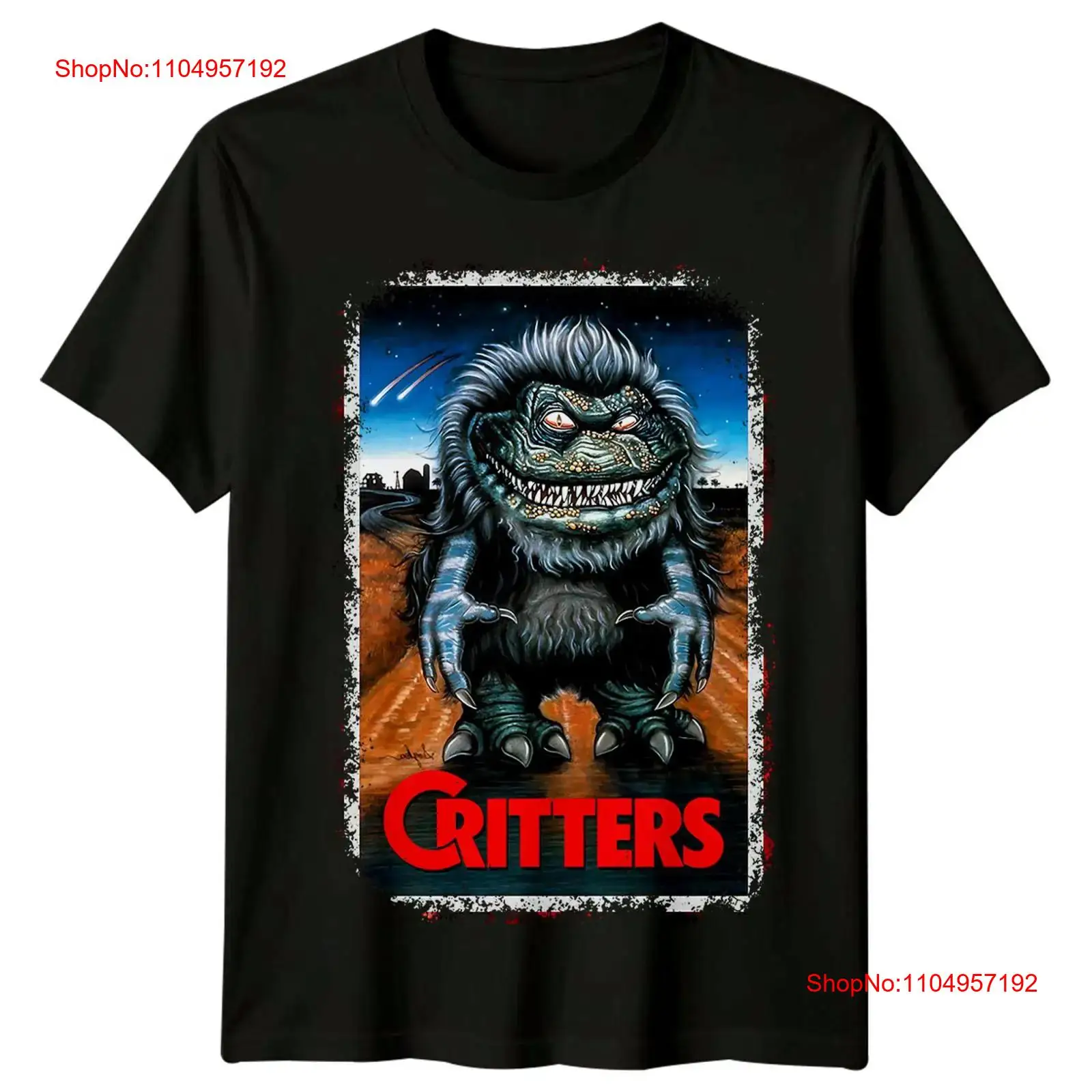 Mens Fashion In The 80S - Critters 1986 cartel de película inspirado