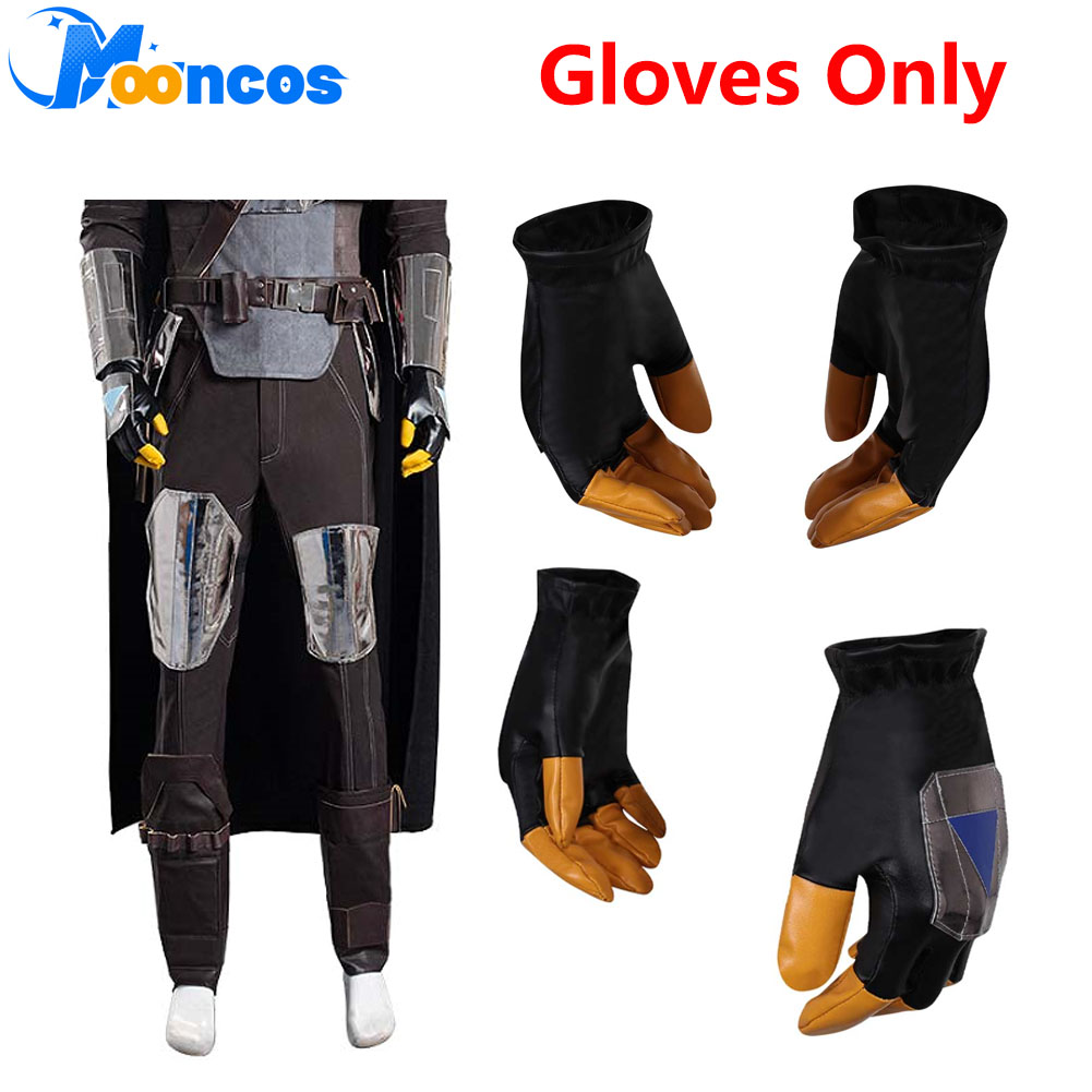 Men'S Fashion Gloves - Disfraz Din Djarin, guantes de Cosplay,