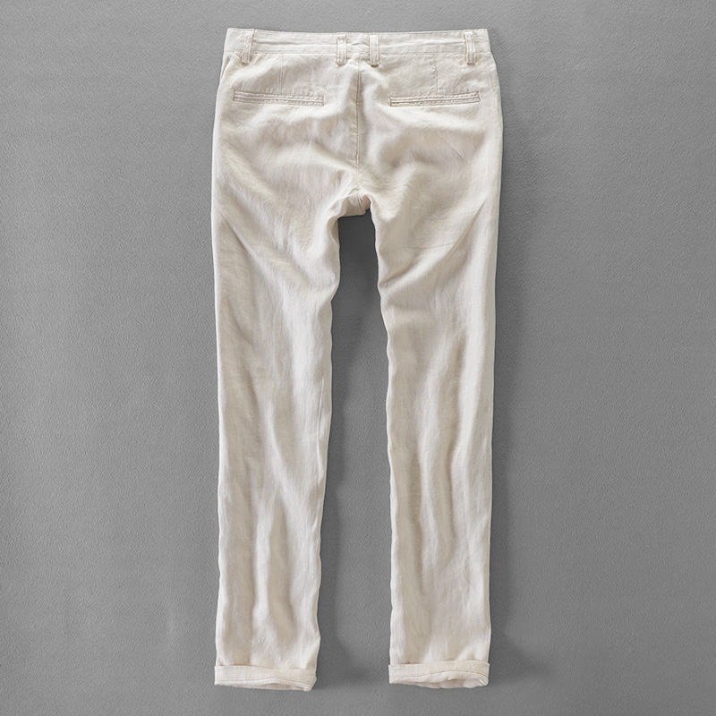 Nuevo diseñador de Pantalones  - Men'S Fashion Linen Pants reseña y precio