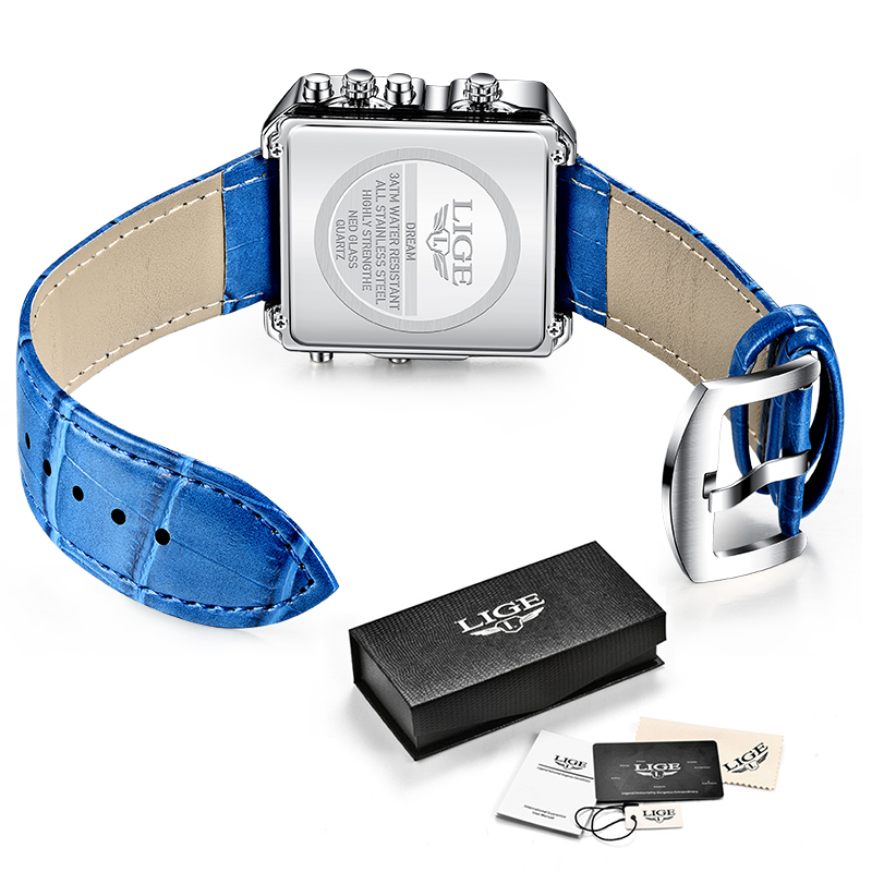 Lige Mens Watches Fashion Squa - Mens Fashion Store reseña y precio