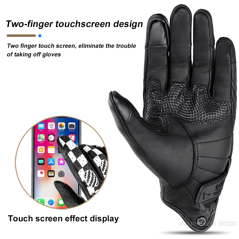 Guantes de motocicleta Vintage - Men'S Fashion Gloves reseña y precio