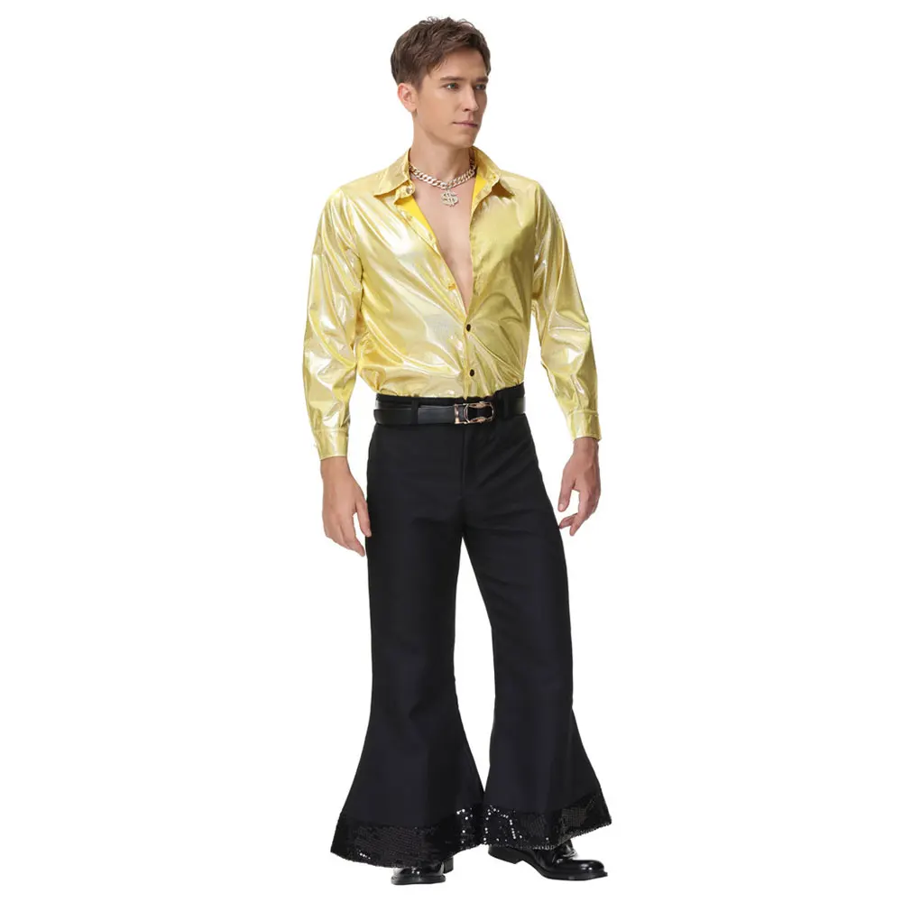 Traje de Hombre Estilo Disco H - Mens Fashion In The 80S reseña y precio