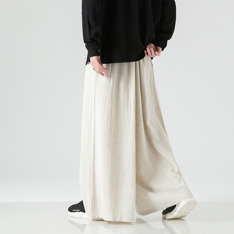 Pantalones de lino de pierna a - Men'S Fashion Linen Pants reseña y precio