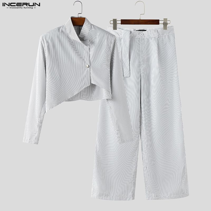 INCERUN, conjuntos para hombre - Mens Fashion Blazer reseña y precio