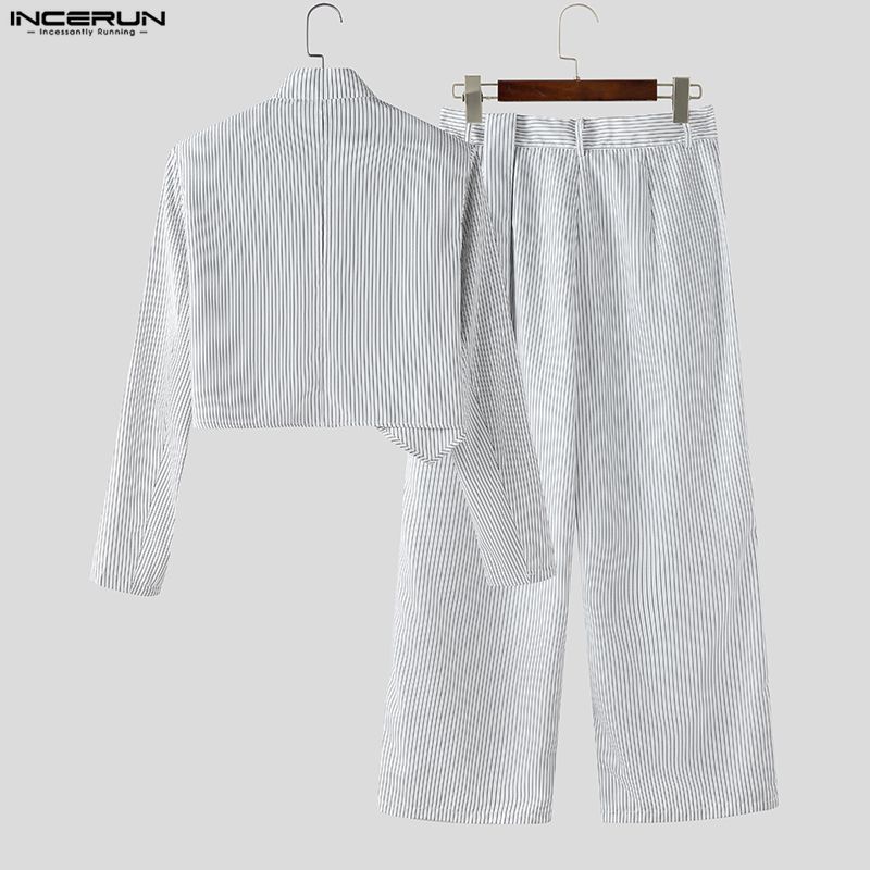 INCERUN, conjuntos para hombre - Mens Fashion Blazer reseña y precio