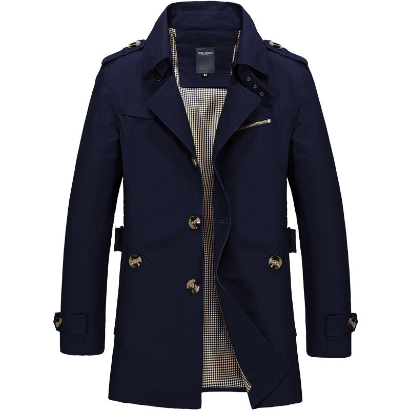 Gabardinas Cruzadas para Hombr - Mens Fashion Store reseña y precio
