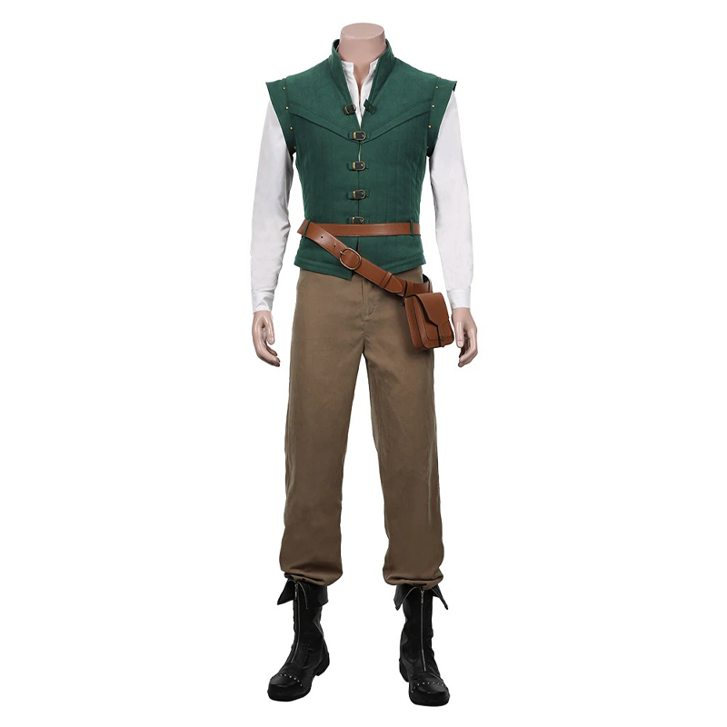 Disfraz de Flynn Rider, chalec - Mens Fashion Vest reseña y precio