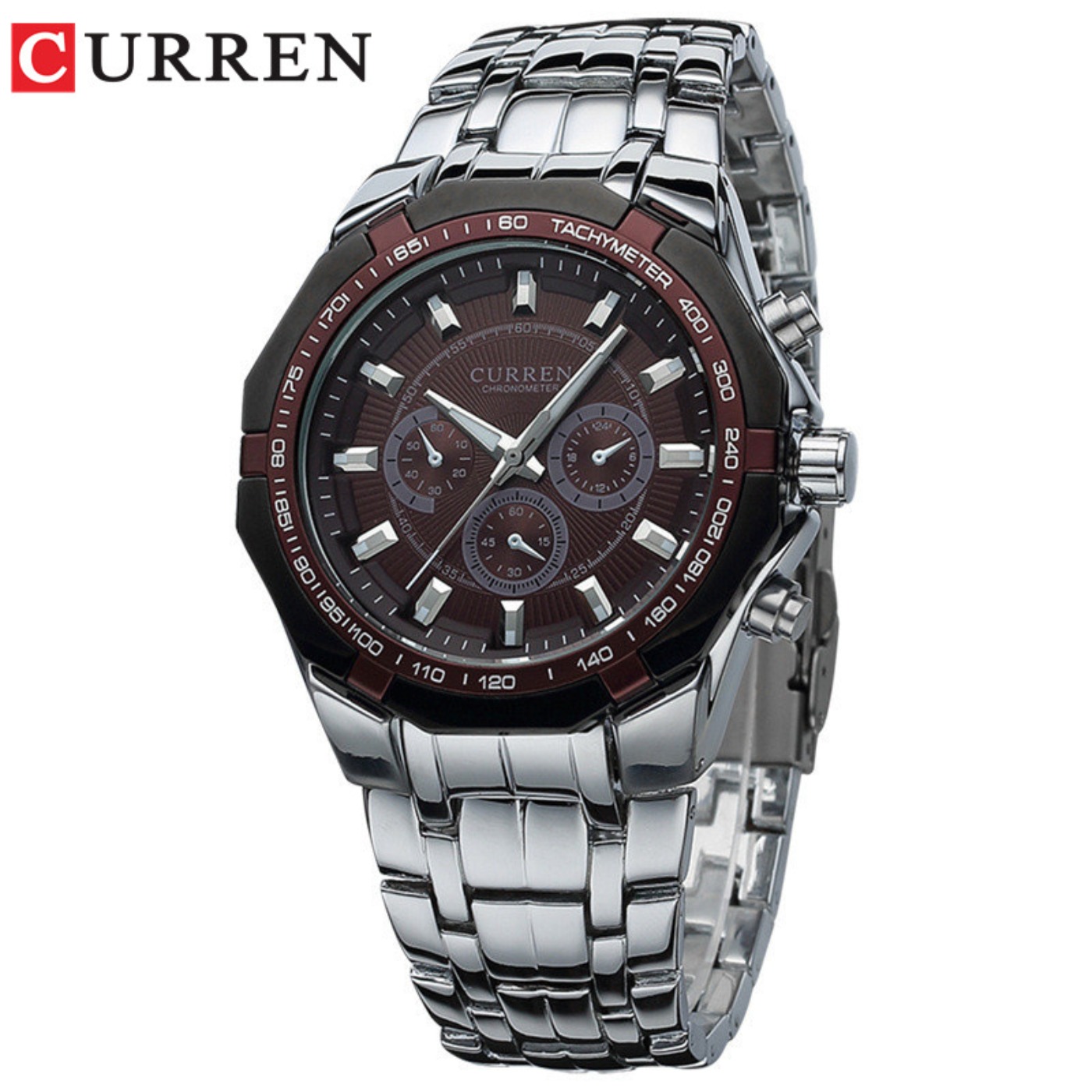 Relojes CURREN de marca de luj - Men'S Fashion Model reseña y precio