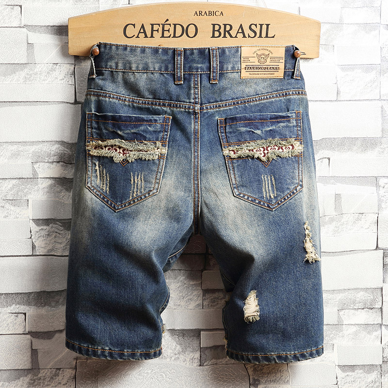 Shorts Vaqueros Rotos de Hip-h - Men'S Fashion Jeans reseña y precio