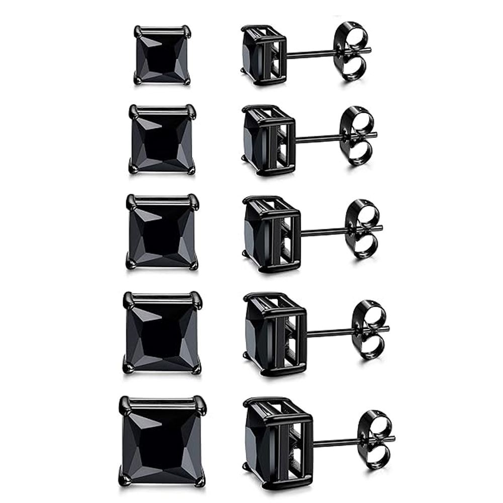 JKC Store 1 par de pendientes  - Mens Fashion Store reseña y precio