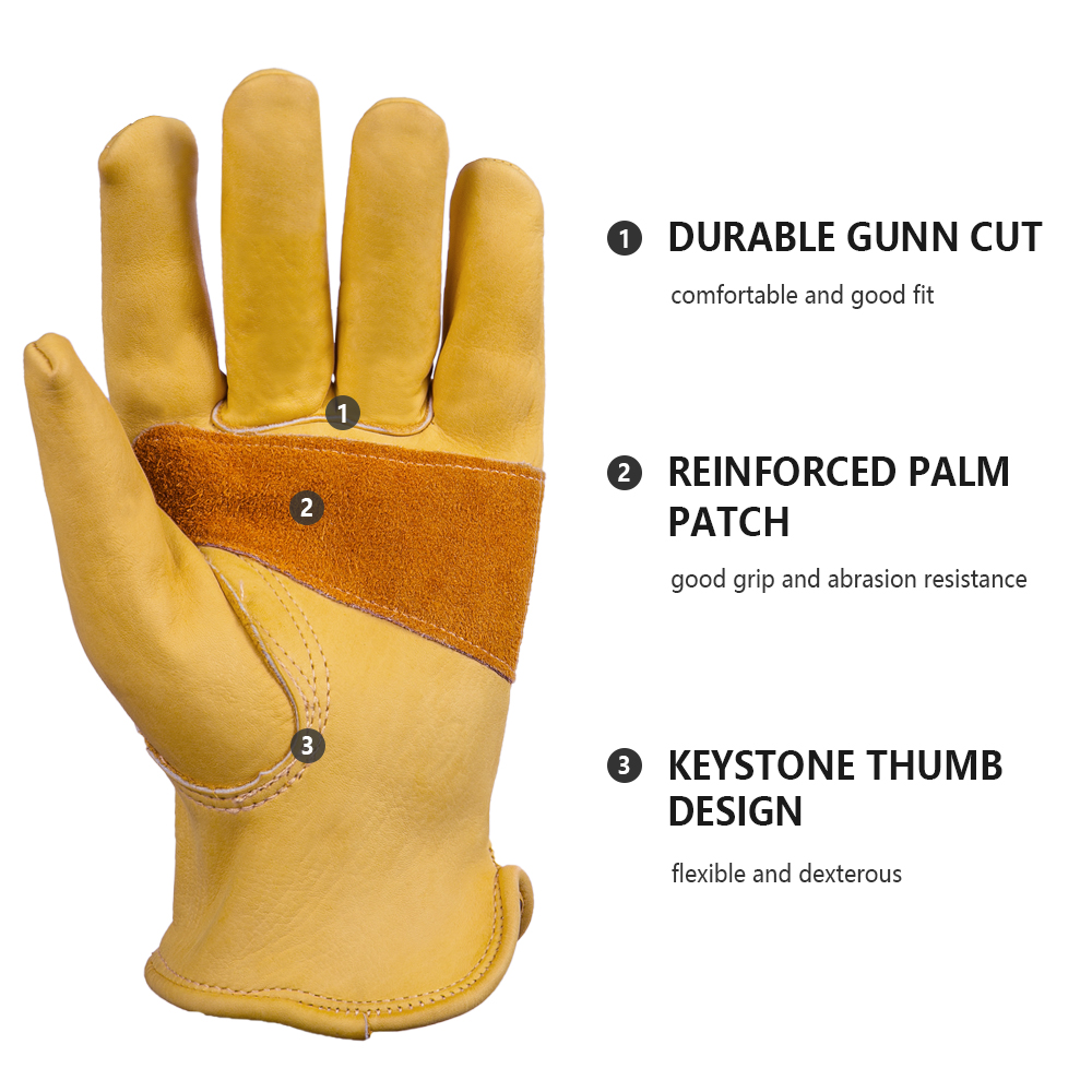 Guantes de Cuero para Hombre,  - Driving Gloves Leather reseña y precio
