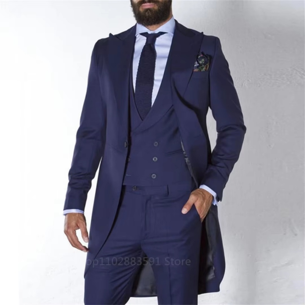 Traje de esmoquin de 3 piezas  - Mens Fashion Trajes reseña y precio