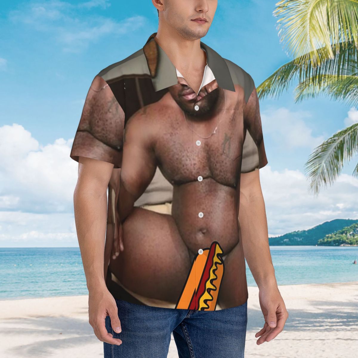 Camisas hawaianas con estampad - Men'S Fashion For Big Guys reseña y precio