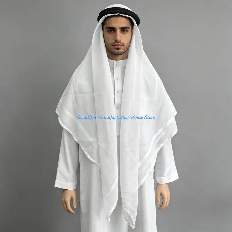 E56A Bufanda árabe gasa Hijab  - Men'S Fashion Everyday reseña y precio