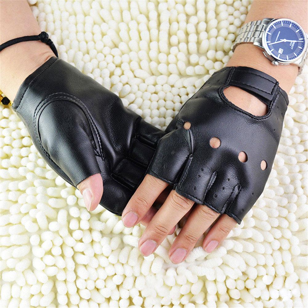 Guantes Unisex de Medio Dedo,  - Driving Gloves Leather reseña y precio