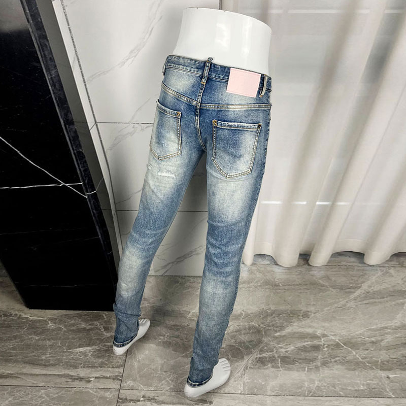 Jeans de moda urbana Y2K, elás - Men'S Fashion Jeans reseña y precio