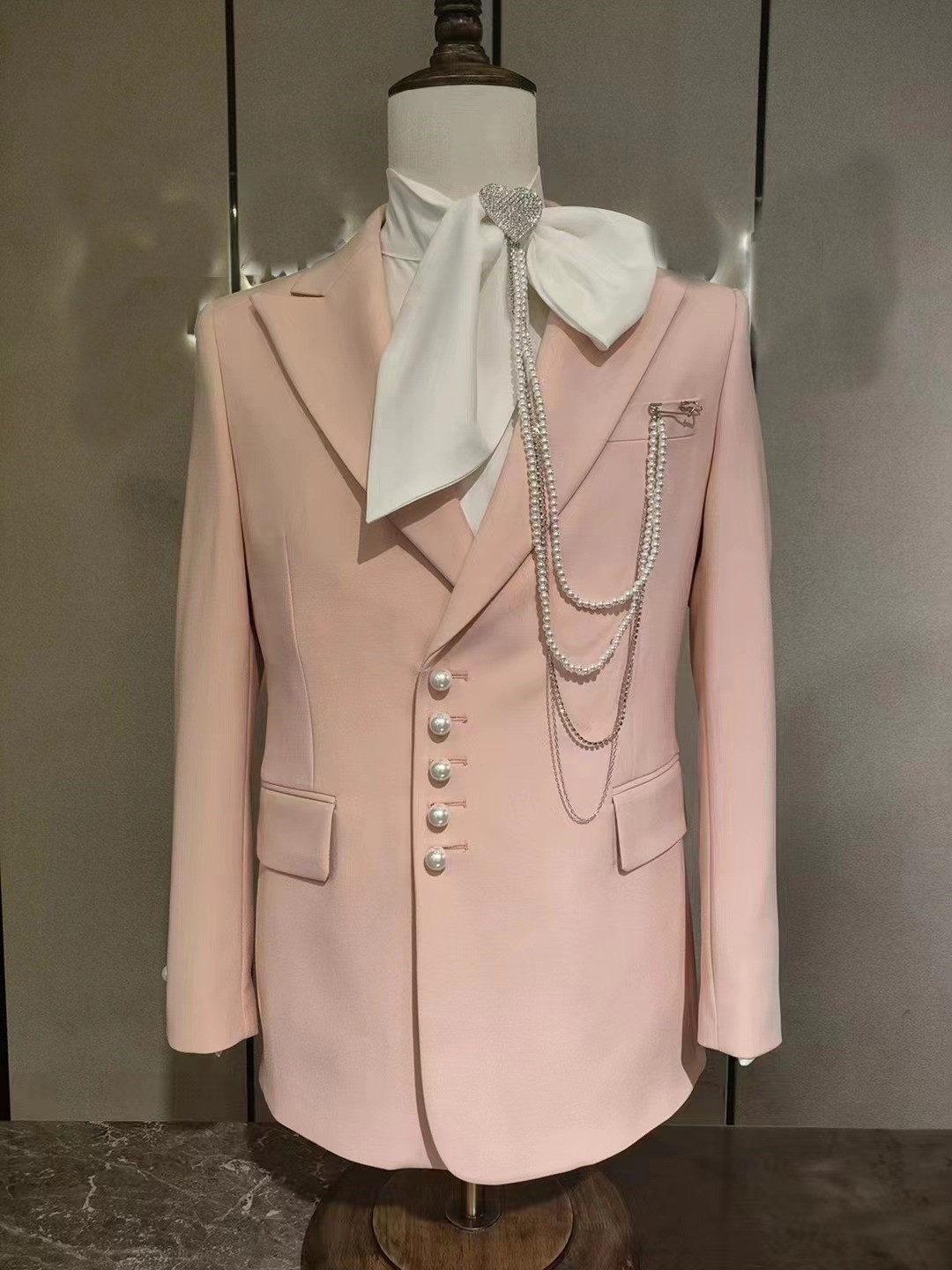 Trajes de boda verde personali - Mens Fashion Blazer reseña y precio
