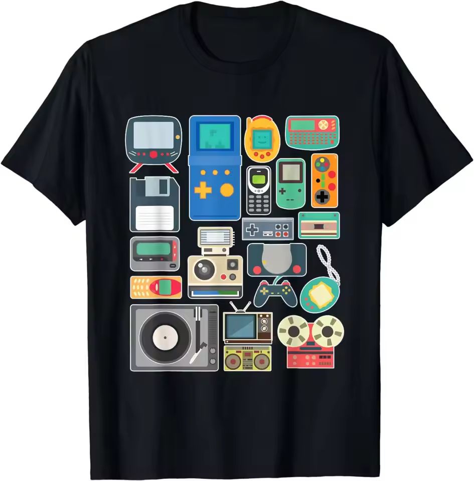 Camiseta Retro Vintage de Vide - Mens Fashion In The 80S reseña y precio