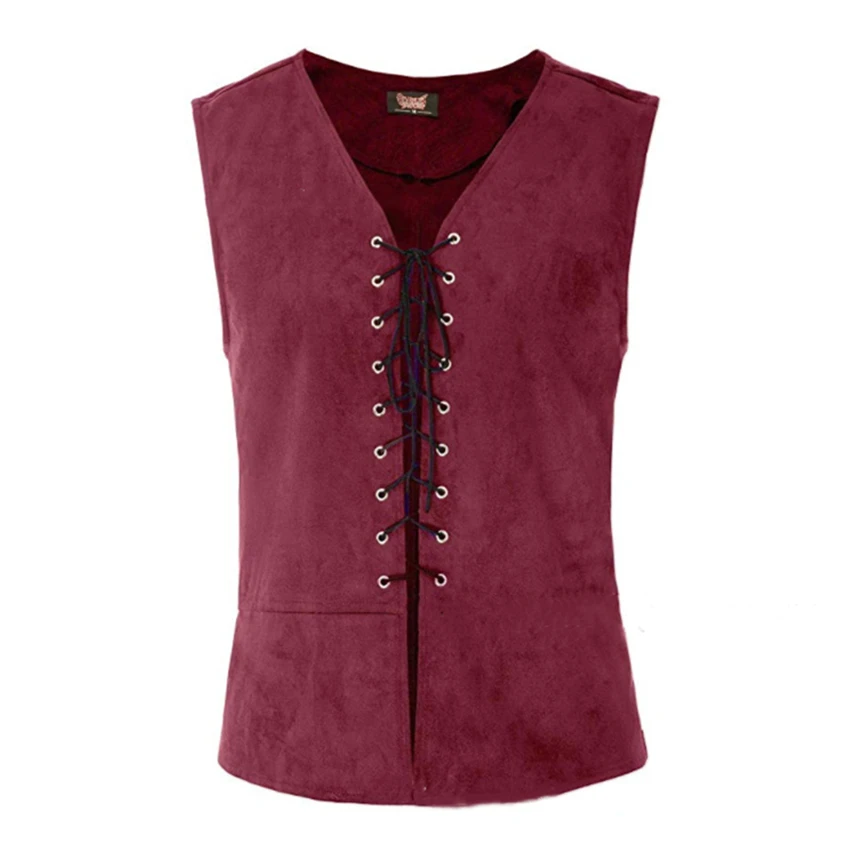 Chaleco Medieval Punk para Hom - Mens Fashion Vest reseña y precio