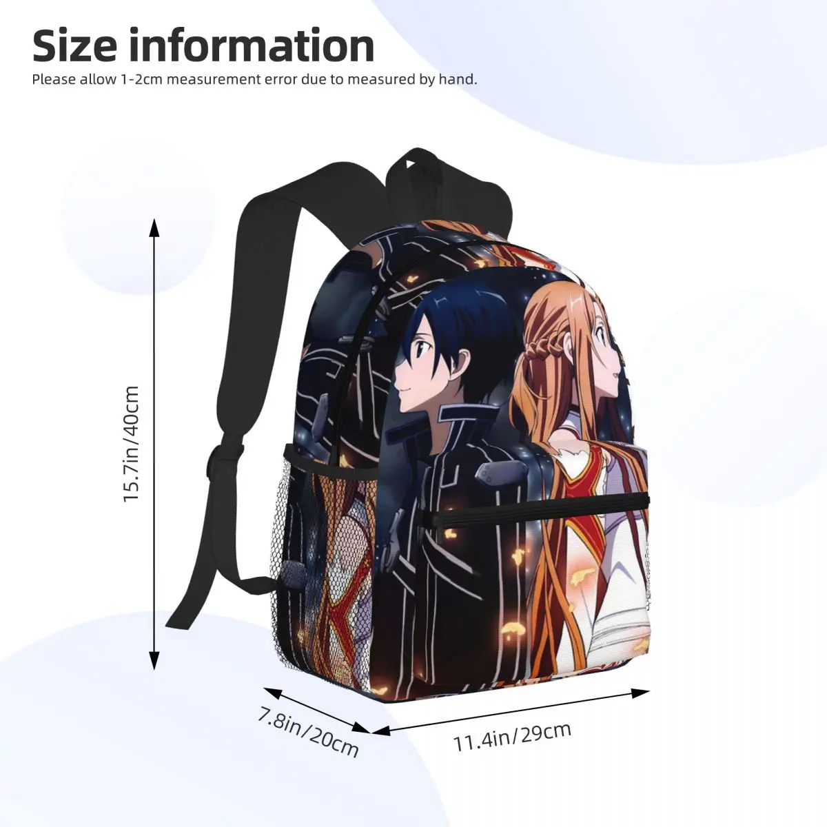 Mochila escolar Sword Art Onli - Men'S Fashion Online reseña y precio