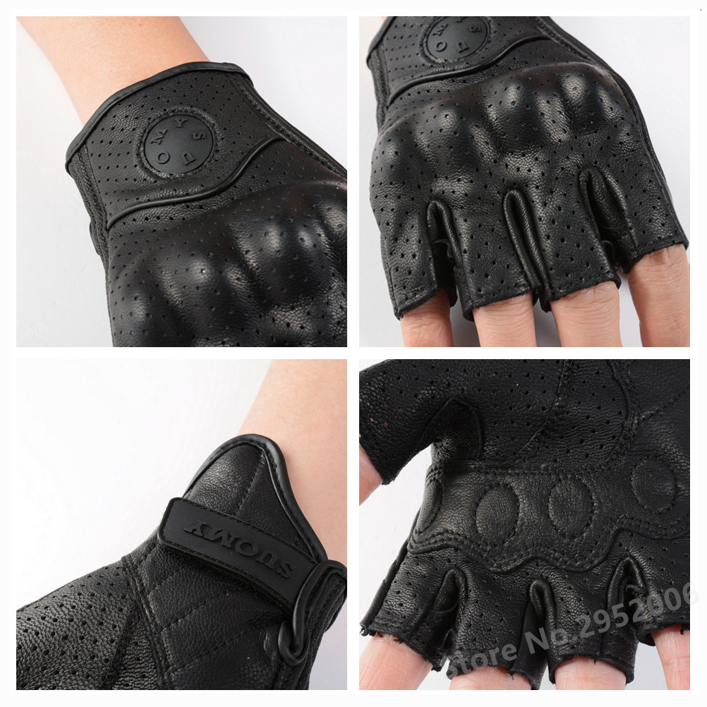 Guantes de moto de medio dedo  - Men'S Fashion Gloves reseña y precio