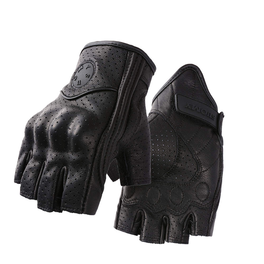 Guantes de moto de medio dedo  - Men'S Fashion Gloves reseña y precio
