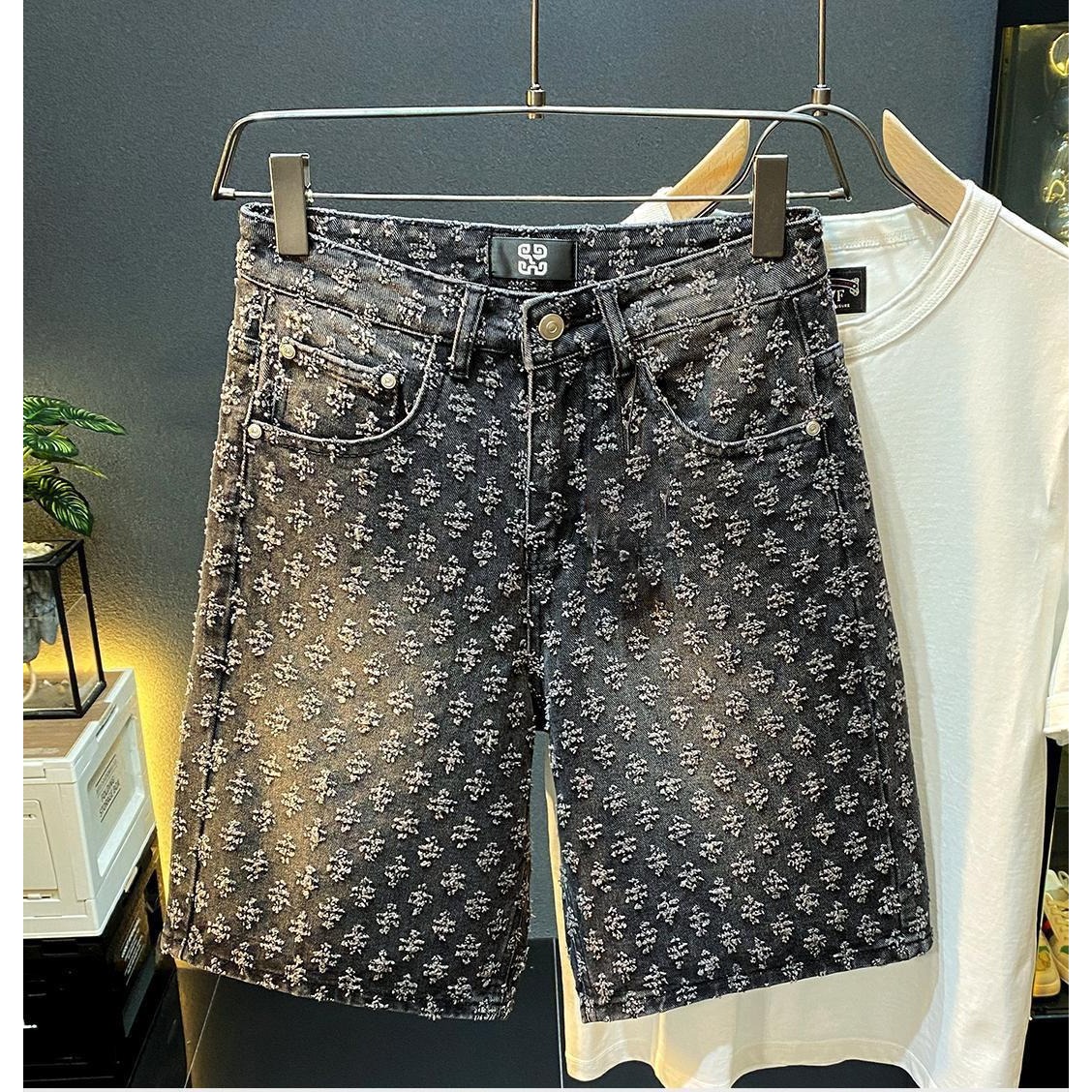 Pantalones Cortos de Mezclilla - Men Fashion Jeans reseña y precio