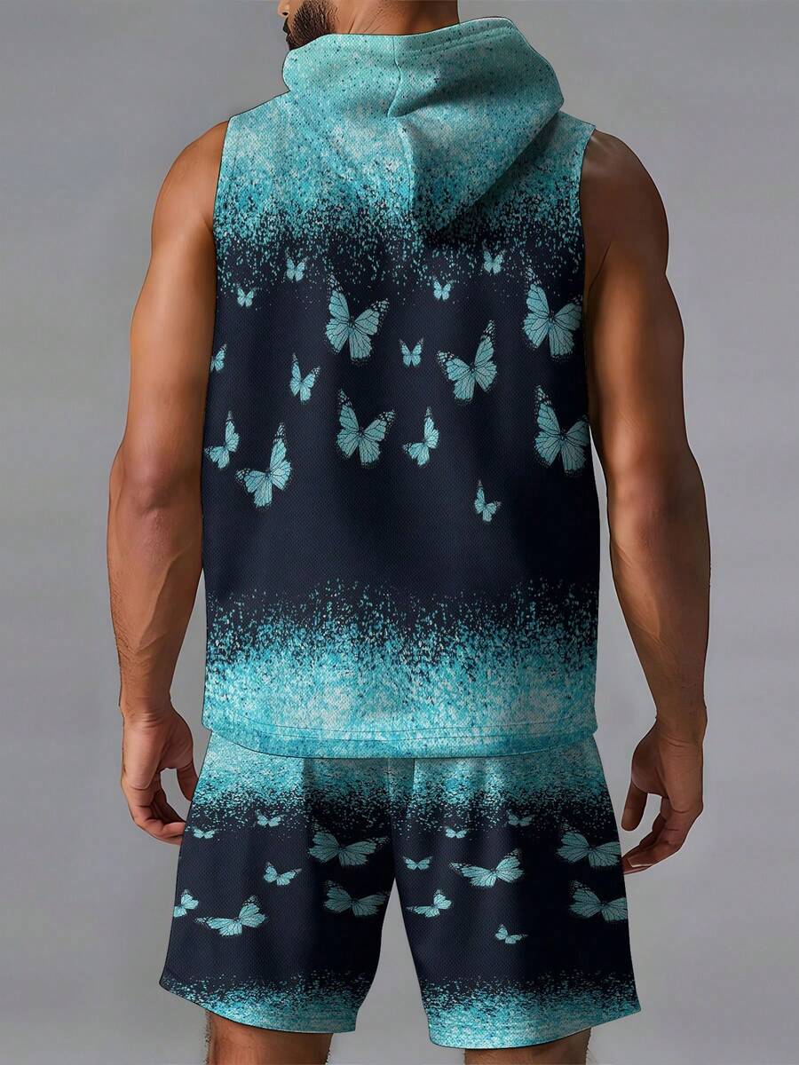 Conjunto de chaleco con capuch - Mens Fashion Vest reseña y precio