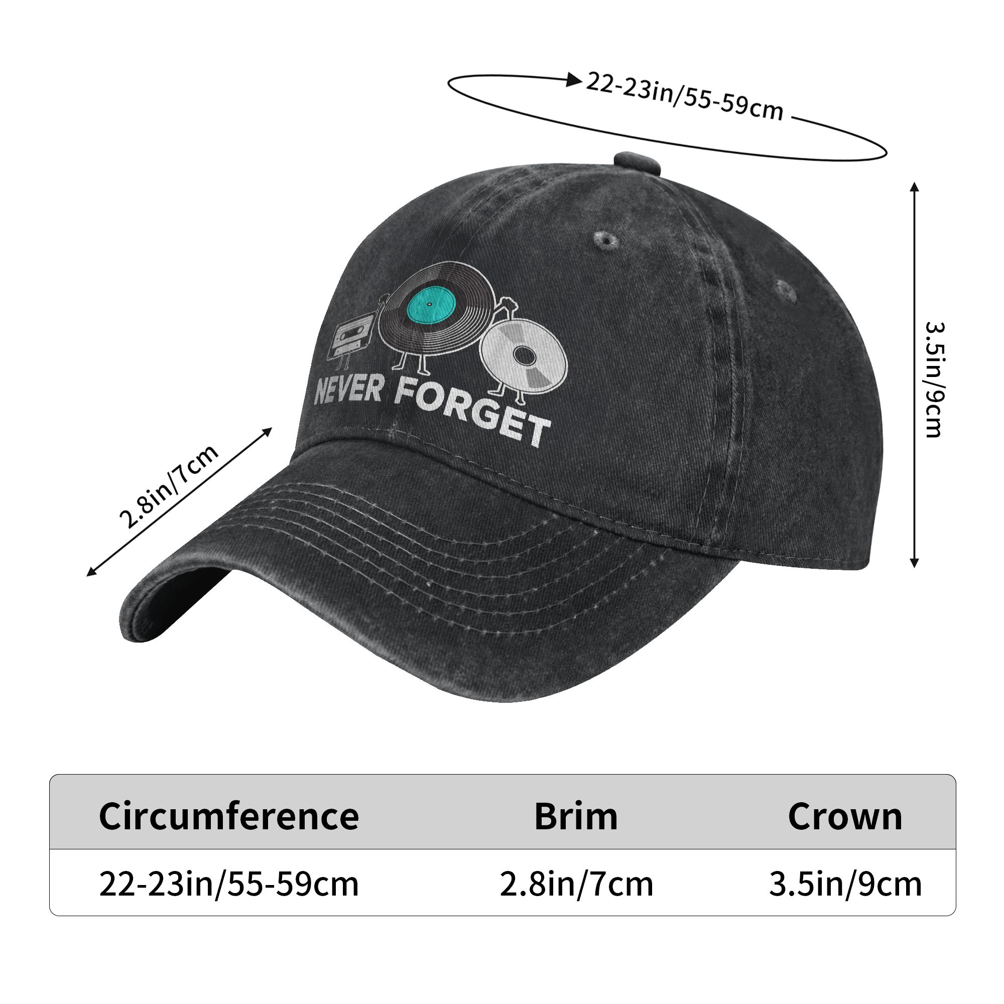 Gorra de Béisbol Unisex de Alg - Mens Fashion In The 80S reseña y precio