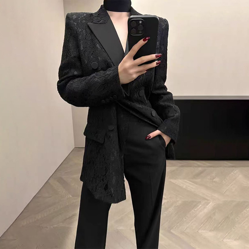 Chaqueta Blazer de encaje con  - Slim Fit Blazer Men reseña y precio