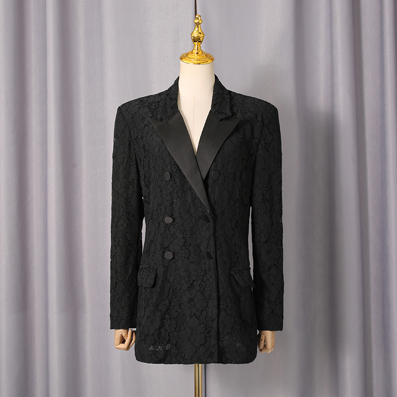 Chaqueta Blazer de encaje con  - Slim Fit Blazer Men reseña y precio