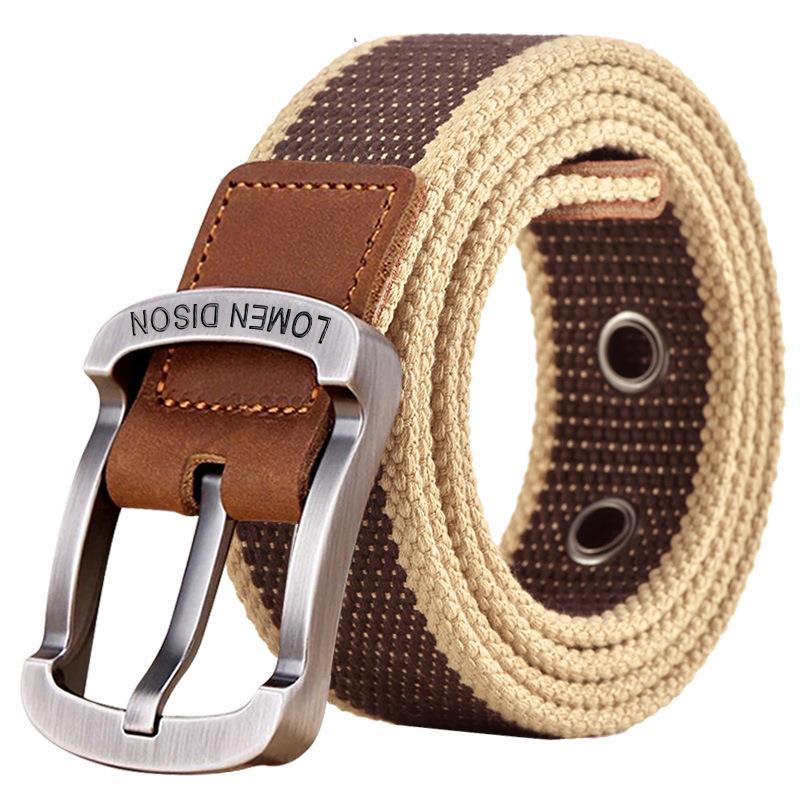 Cinturón de nailon engrosado,  - Men Fashion Jeans reseña y precio