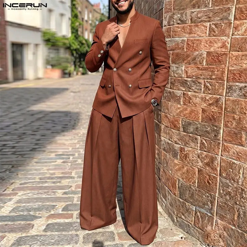 Conjuntos para Hombre INCERUN, - Mens Fashion Blazer reseña y precio