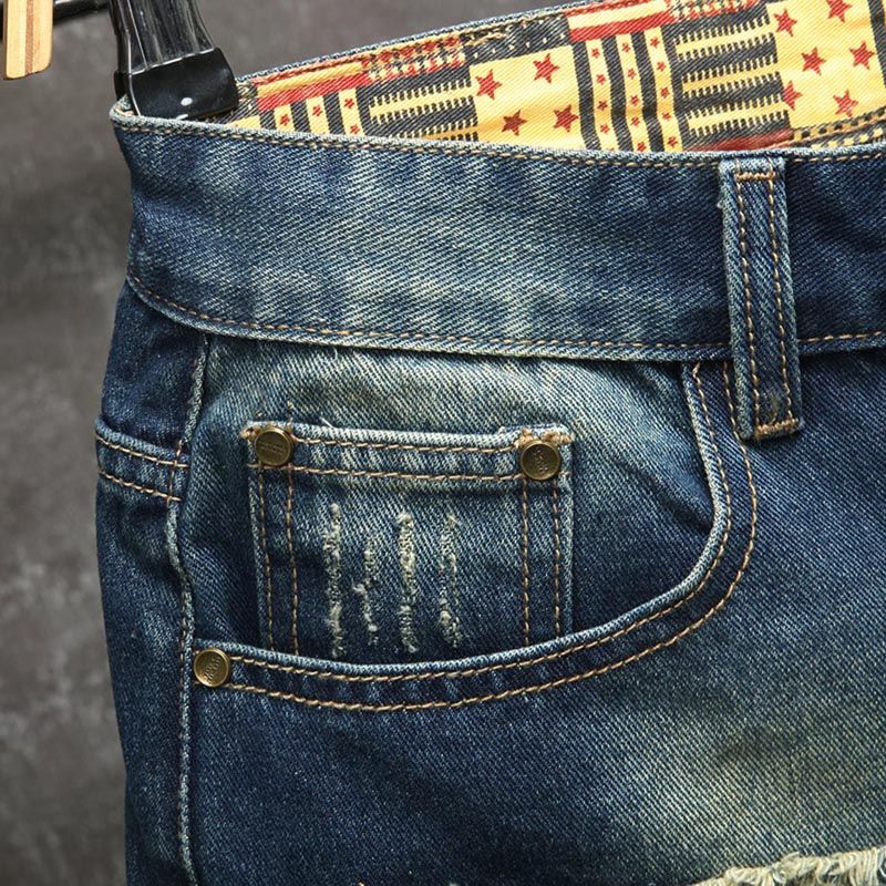 Pantalones cortos vaqueros de  - Men Fashion Jeans reseña y precio