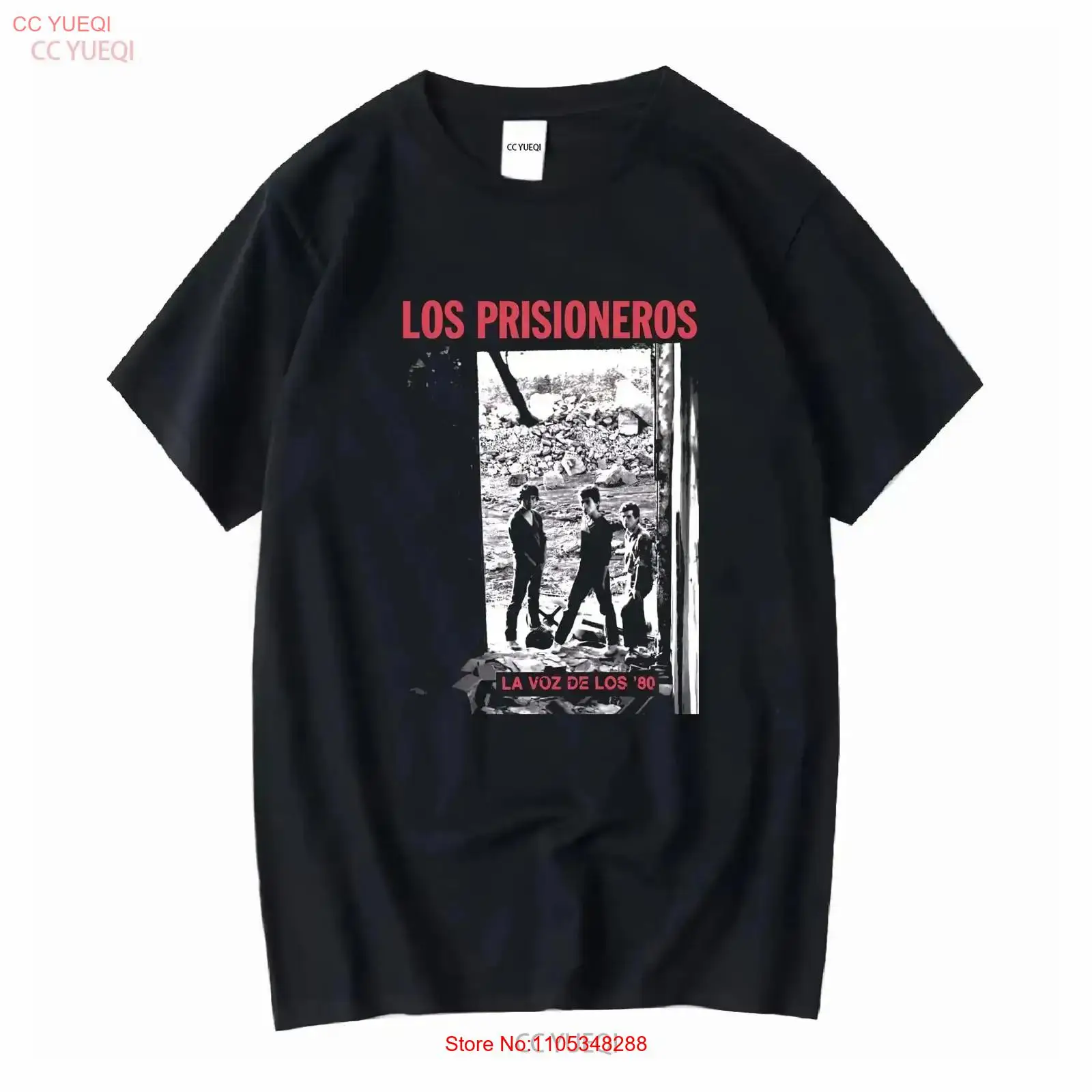 Camiseta Los Prisioneros LA Vo - Mens Fashion In The 80S reseña y precio
