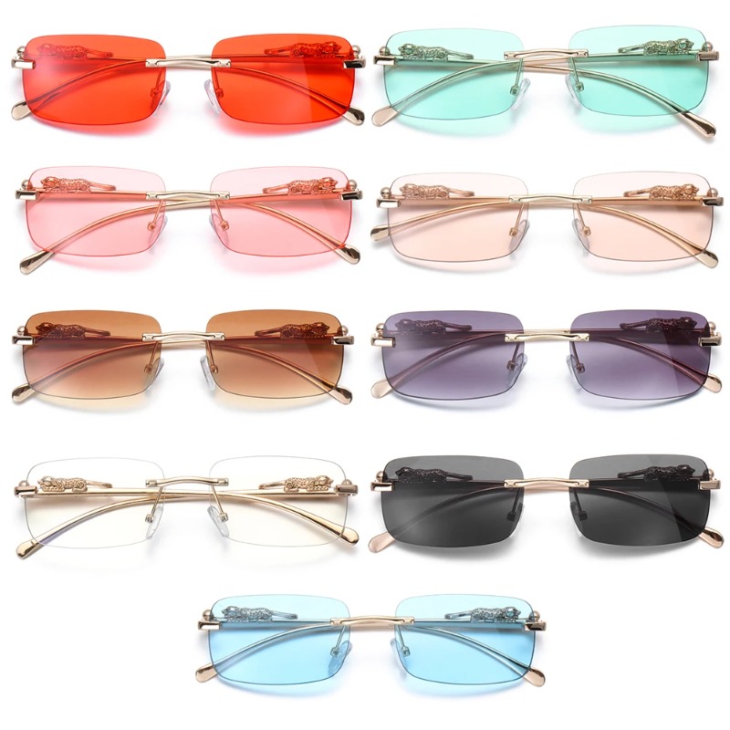 Gafas de Sol Cuadradas Sin Mon - Men'S Fashion Model reseña y precio
