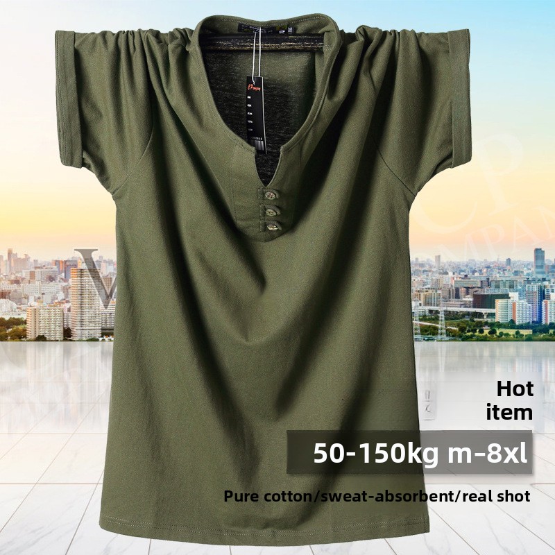 Camiseta QICHE de Algodón Grue - Men'S Fashion For Big Guys reseña y precio