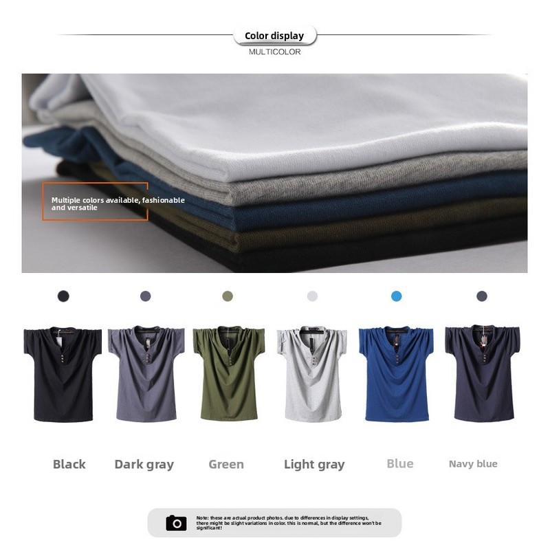 Camiseta QICHE de Algodón Grue - Men'S Fashion For Big Guys reseña y precio