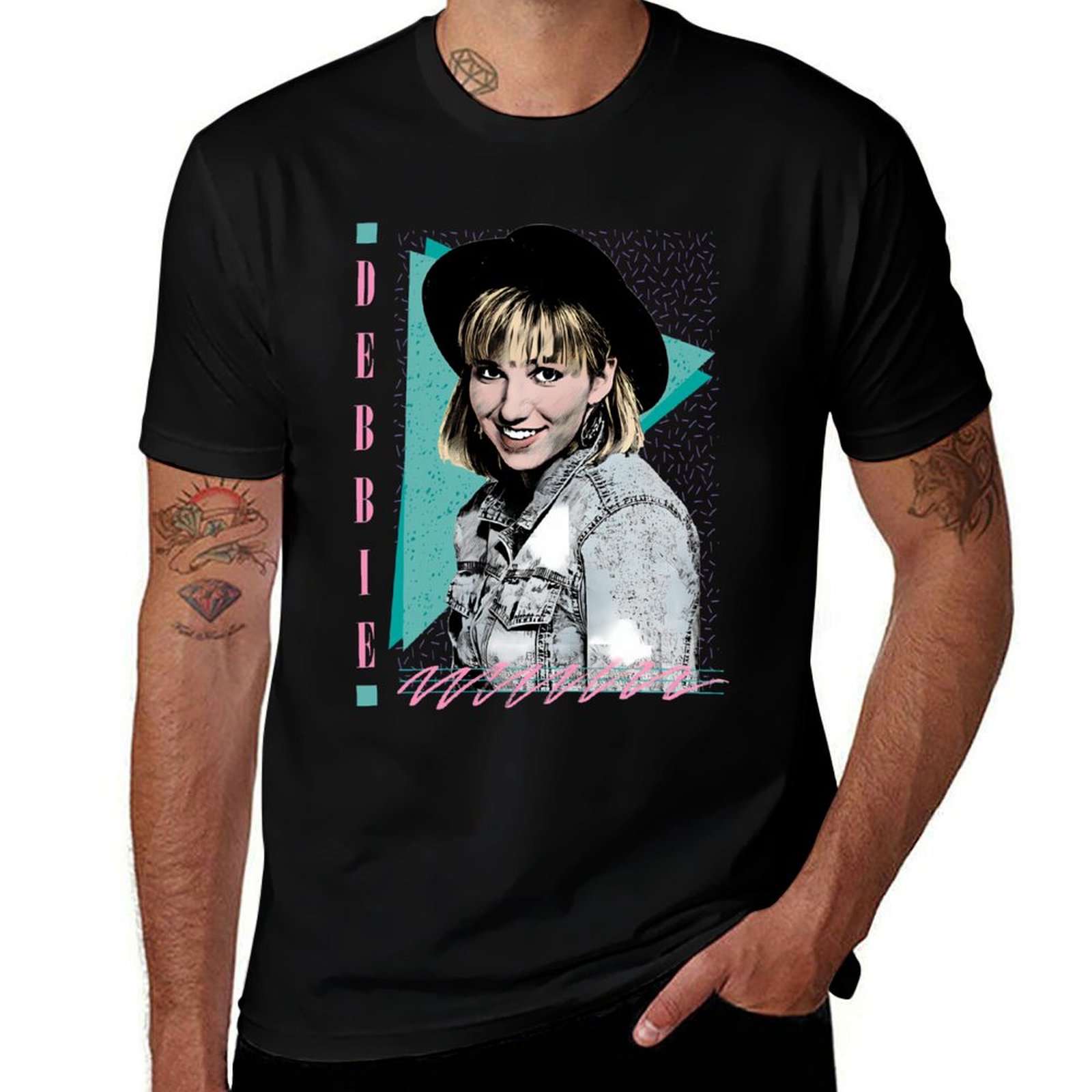 Camiseta Debbie Gibson estilo  - Mens Fashion In The 80S reseña y precio